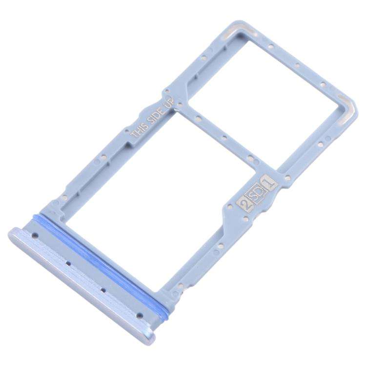 For Motorola Moto G31 XT2173-3 10pcs Original SIM + Micro SD Card Tray (Blue)