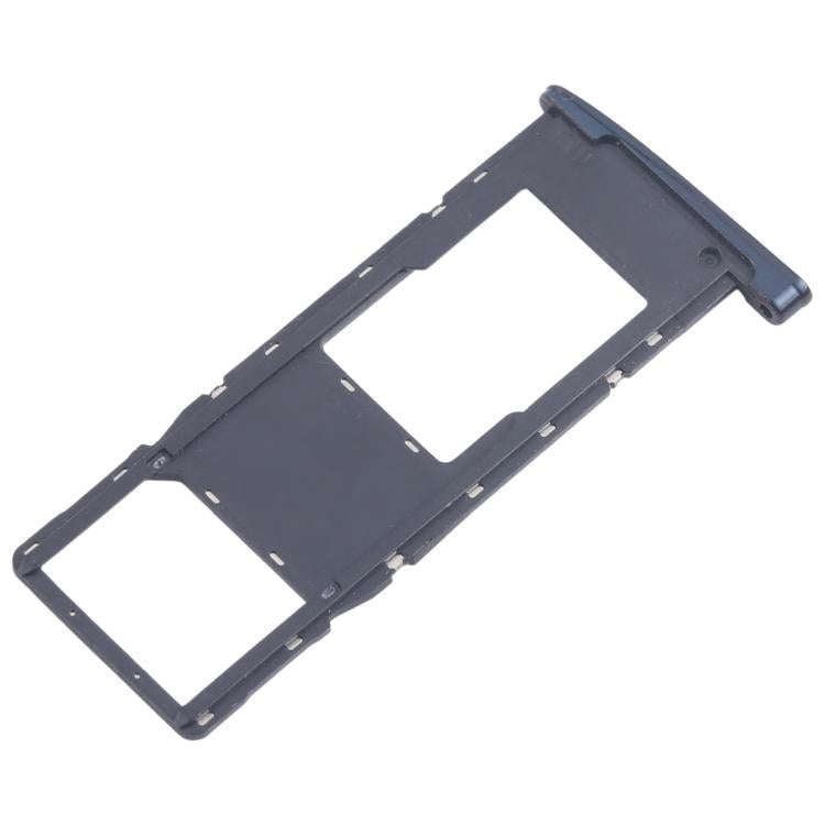 For Motorola Moto G6 Plus 10pcs Original SIM + Micro SD Card Tray (Black)