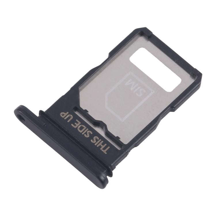 For Motorola Edge 40 Neo XT2307-1 10pcs Original SIM Card Tray (Black)