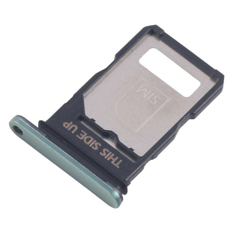 For Motorola Edge 40 Neo XT2307-1 10pcs Original SIM Card Tray (Green)