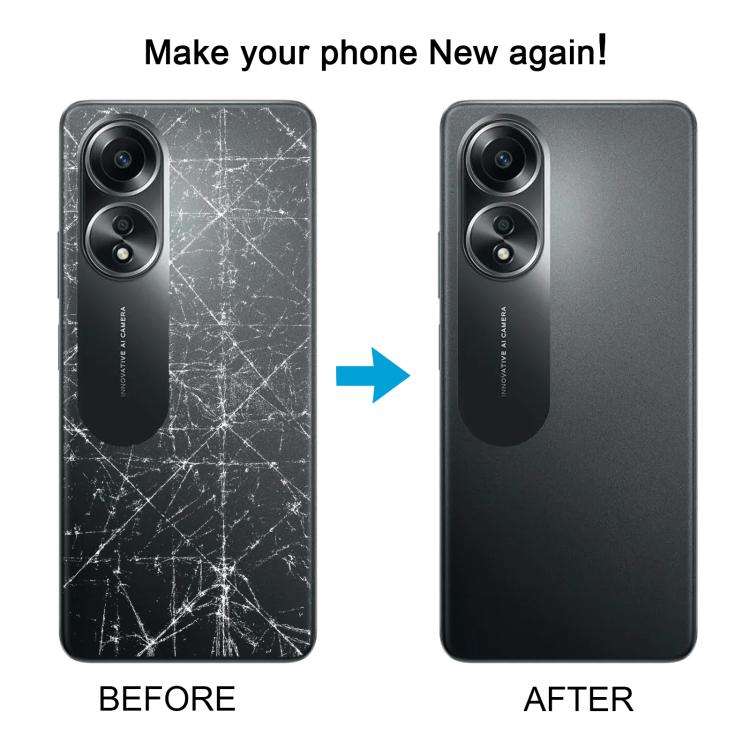 For OPPO A58 4G CPH2577 Original Back Cover with Camera Lens Cover(Green)