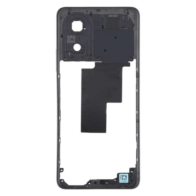 For OPPO A58 4G CPH2577 Original Middle Frame Bezel Plate (Black)