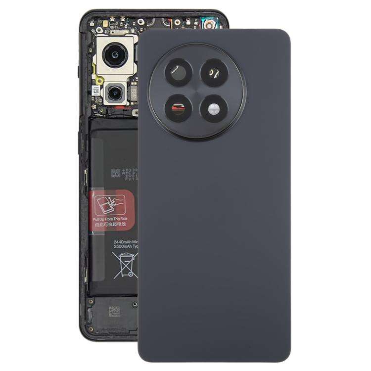 For OnePlus 13R Original Back Cover with Camera Lens Cover(Black)