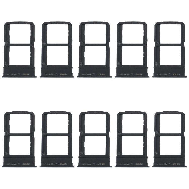 For vivo iQOO Neo5 Lite V2118A 10pcs Original SIM Card Tray + SIM Card Tray (Silver)