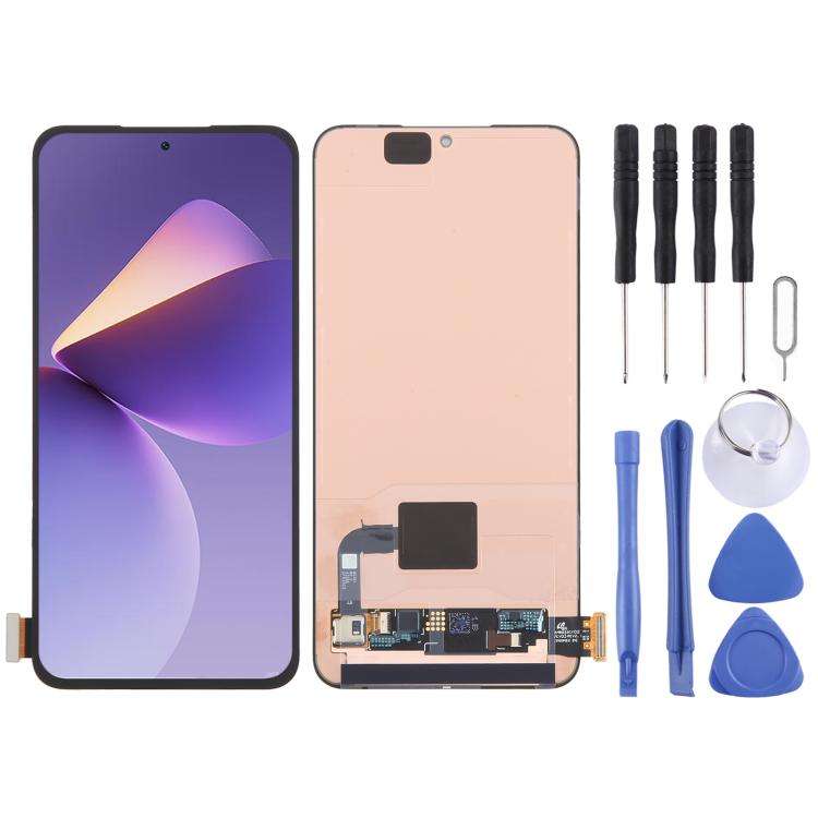 For Meizu 21 Original AMOLED Material LCD Screen with Digitizer Full Assembly(Black)