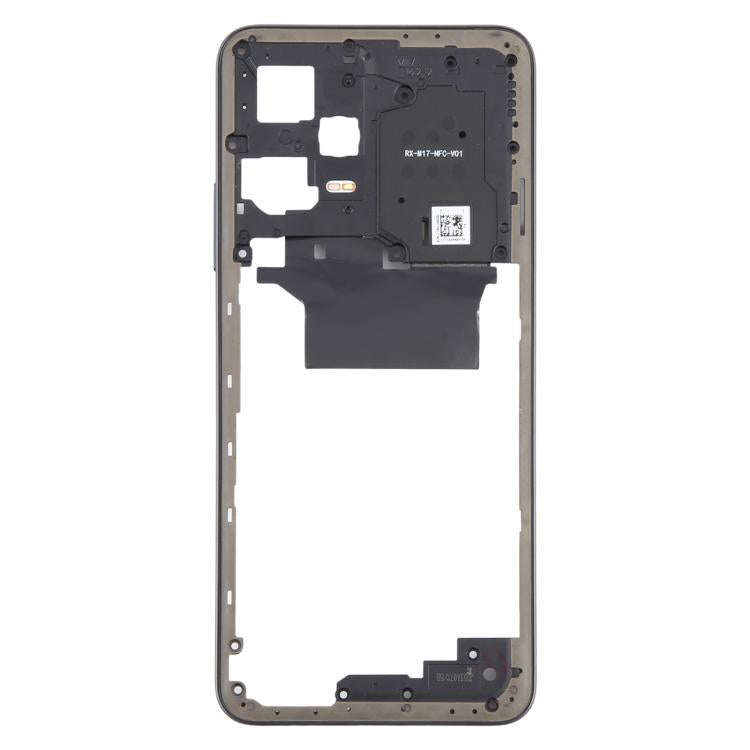 For Xiaomi Redmi Note 12 5G Original Middle Frame Bezel Plate (Black)