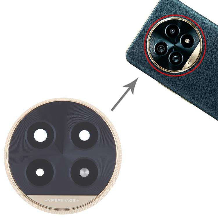 For Realme 13 Pro+ Original Rear Camera Lens Cover (Black)