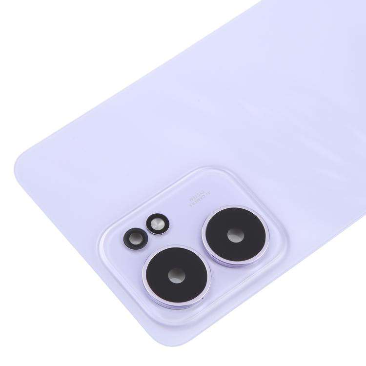 For OPPO Reno13 F Original Back Cover with Camera Lens Cover(Purple)
