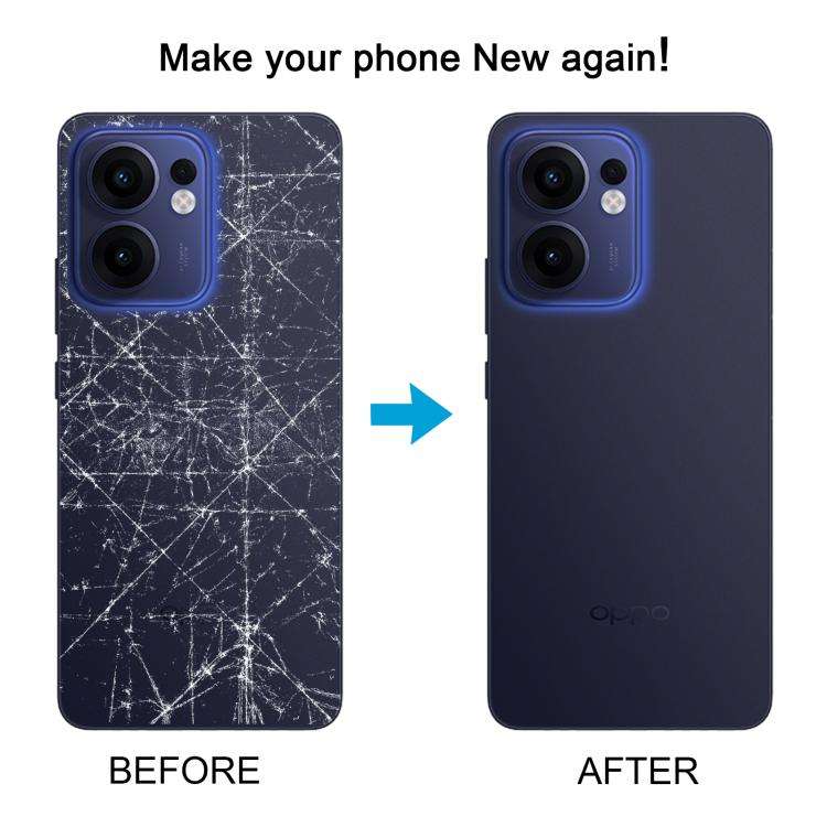 For OPPO Reno13 F Original Back Cover with Camera Lens Cover(Dark blue)
