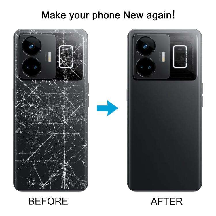 For Realme GT3 Original Back Cover with Camera Lens Cover(Black)