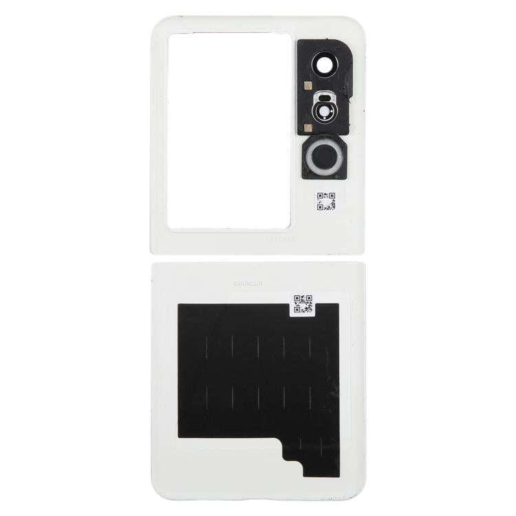 For ZTE Nubia Flip2 5G NX732J Back Cover (White)