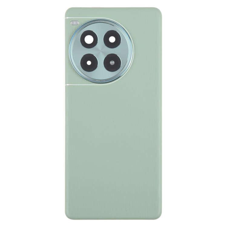 For OnePlus Ace 3 Pro PJX110 Original Leather Battery Back Cover with Camera Lens(Green)