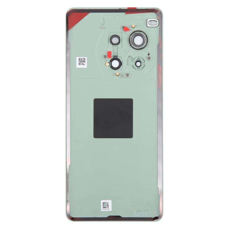 For OnePlus Ace 3 Pro PJX110 Original Leather Battery Back Cover with Camera Lens(Green)