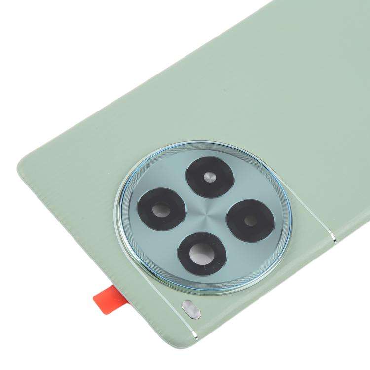 For OnePlus Ace 3 Pro PJX110 Original Leather Battery Back Cover with Camera Lens(Green)