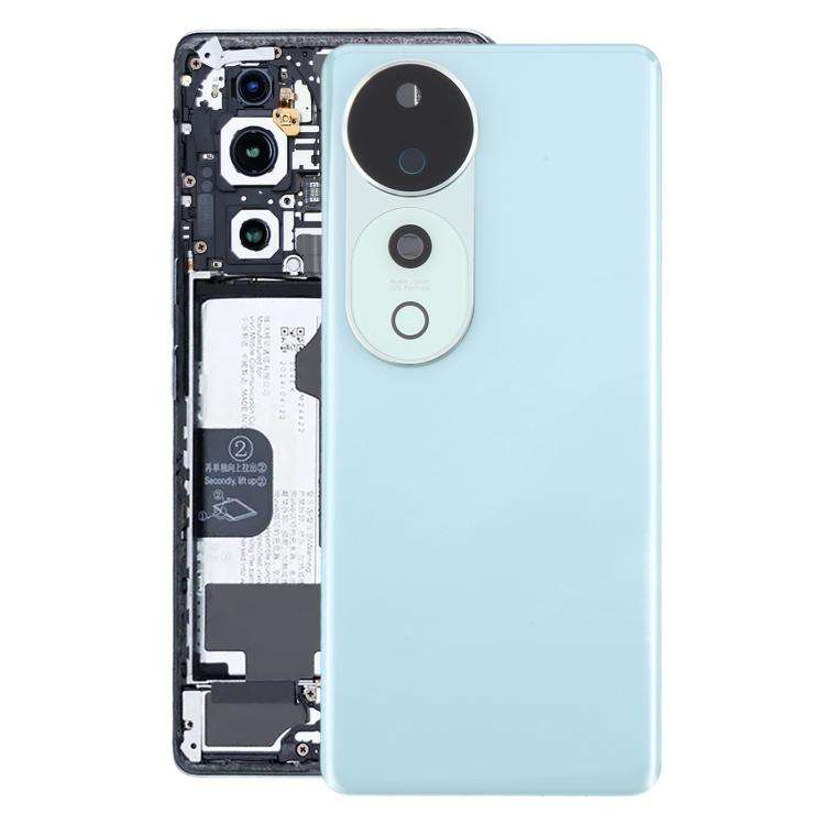 For vivo S19 Pro V2362A Original Battery Back Cover with Camera Lens(Light Green)