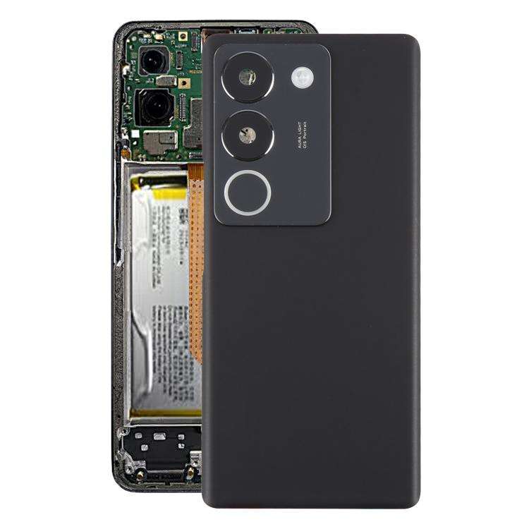 For vivo S17t 5G Original Battery Back Cover with Camera Lens(Black)