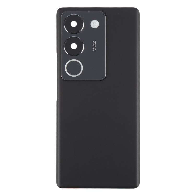 For vivo S17t 5G Original Battery Back Cover with Camera Lens(Black)