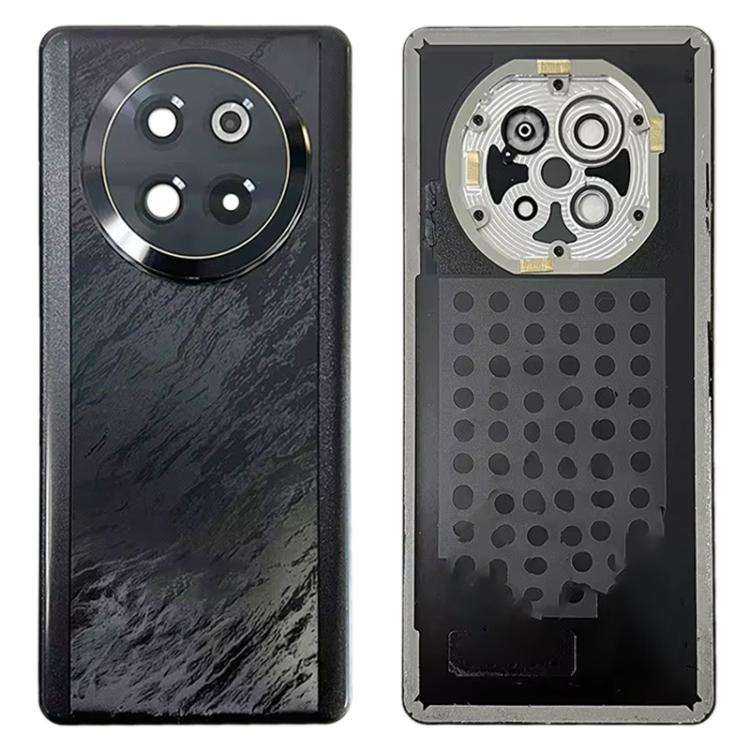 For ZTE Axon 60 Ultra A2025H Original Back Cover with Camera Lens Cover(Black)