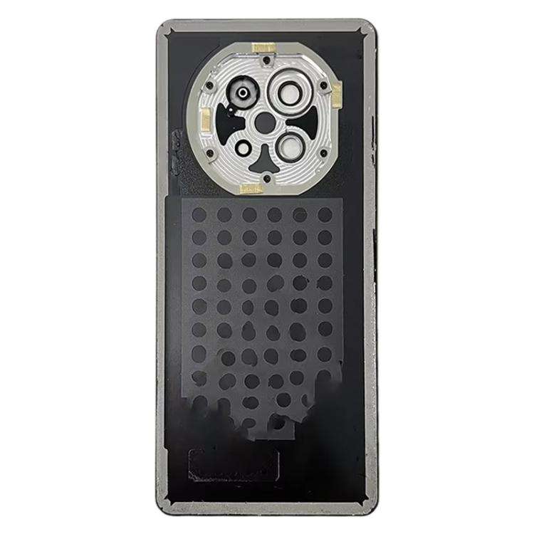 For ZTE Axon 60 Ultra A2025H Original Back Cover with Camera Lens Cover(Black)