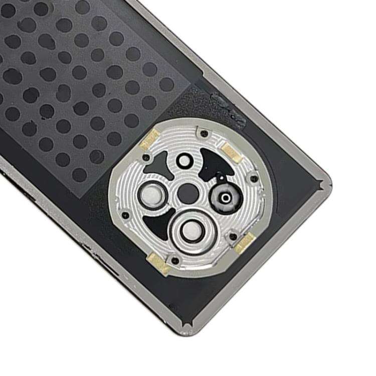 For ZTE Axon 60 Ultra A2025H Original Back Cover with Camera Lens Cover(Black)