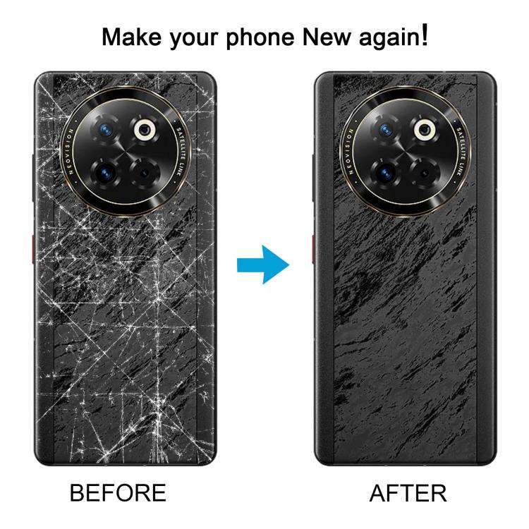 For ZTE Axon 60 Ultra A2025H Original Back Cover with Camera Lens Cover(Black)