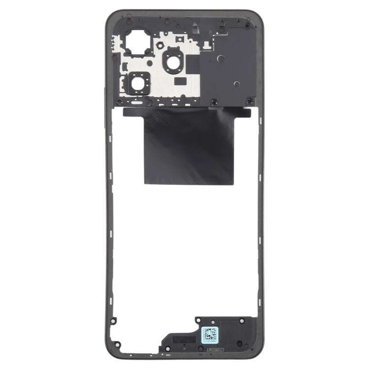 For Realme C53 4G RMX3760 Middle Frame Bezel Plate (Black)