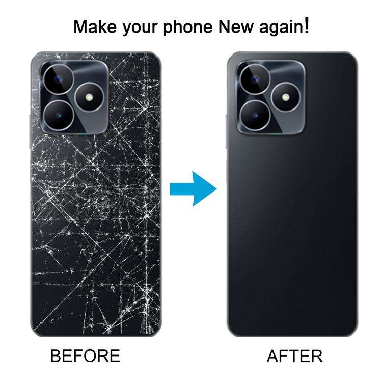 For Realme C53 4G RMX3760 Back Cover(Gold)