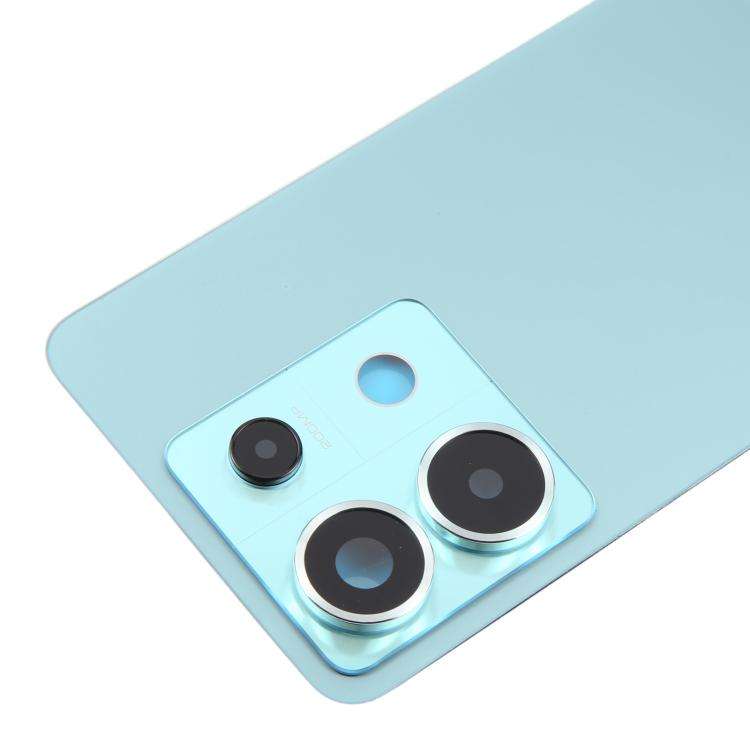 For Xiaomi Redmi Note 13 Pro 5G OEM Back Cover with Camera Lens Cover(Green)