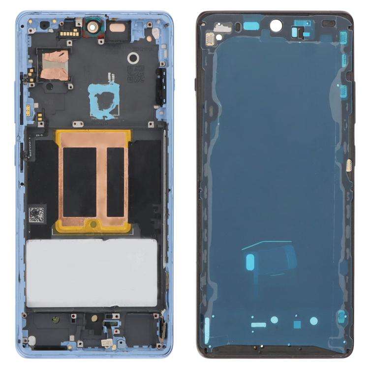 For OnePlus 12R Middle Frame Bezel Plate (Blue)