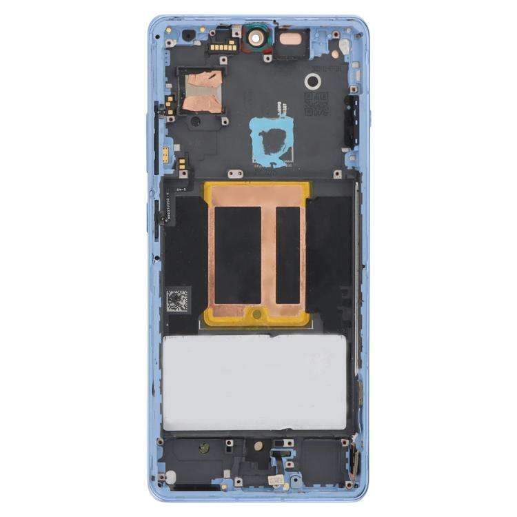 For OnePlus 12R Middle Frame Bezel Plate (Blue)
