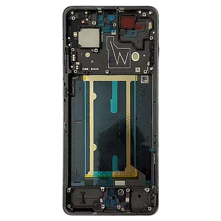 For OnePlus Ace 5 Middle Frame Bezel Plate (Black)