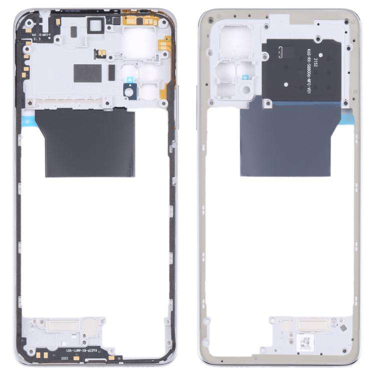 For Xiaomi Redmi Note 11 Pro 4G Middle Frame Bezel Plate (Silver)