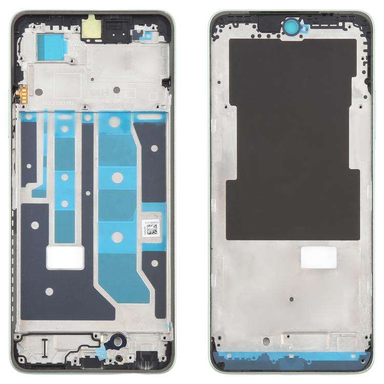 For Realme C67 4G RMX389 Front Housing LCD Frame Bezel Plate (Green)