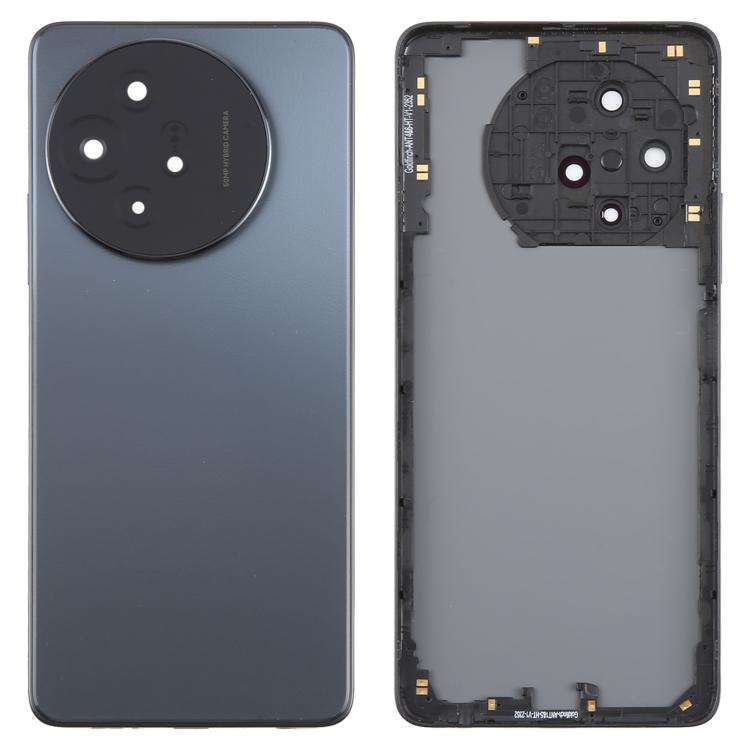 For TCL 50 XL Original Back Cover with Camera Lens Cover(Black)