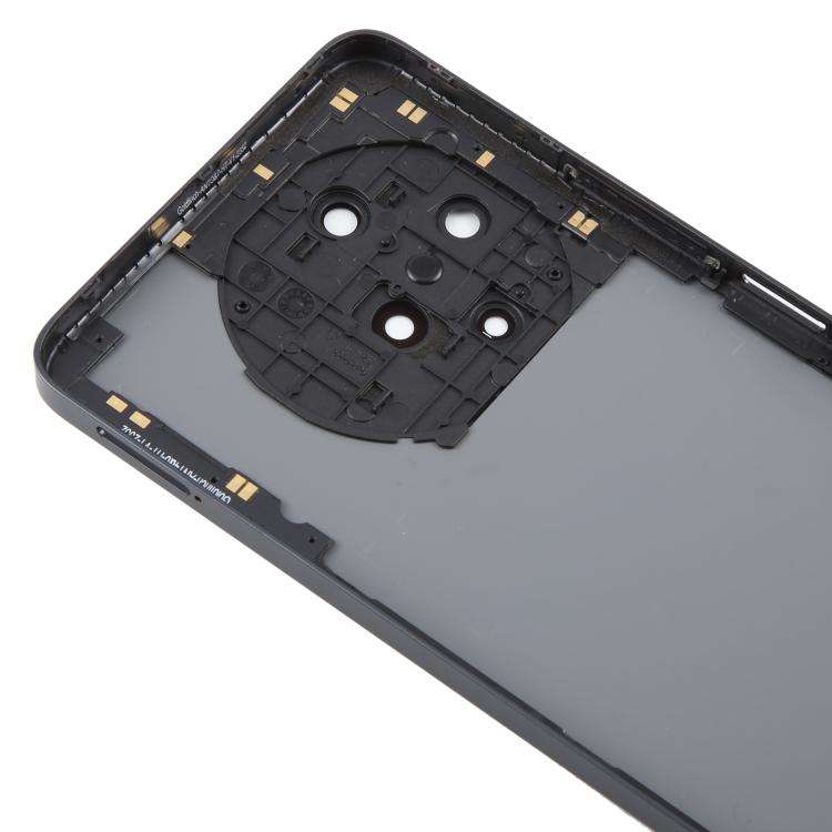 For TCL 50 XL Original Back Cover with Camera Lens Cover(Black)