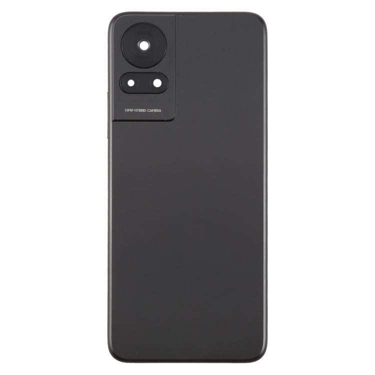 For TCL 50 LE Original Back Cover with Camera Lens Cover(Black)