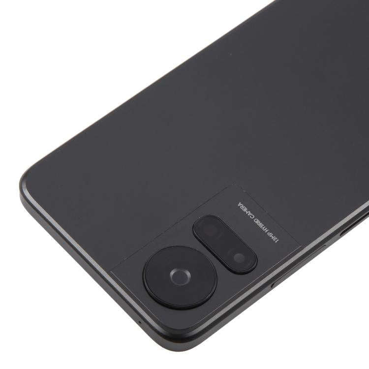 For TCL 50 LE Original Back Cover with Camera Lens Cover(Black)