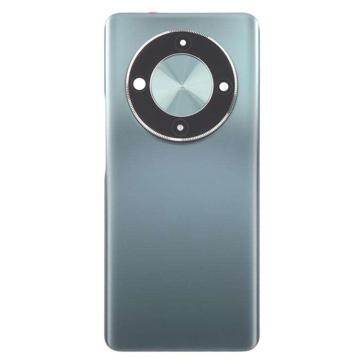 For Honor X9b Back Cover with Camera Lens Cover(Green)