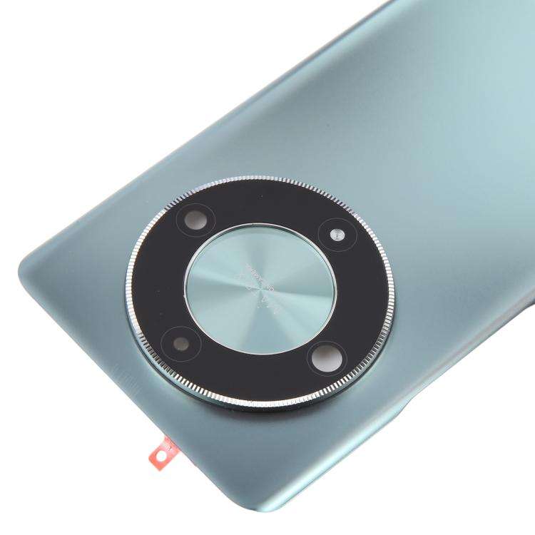 For Honor X9b Back Cover with Camera Lens Cover(Green)