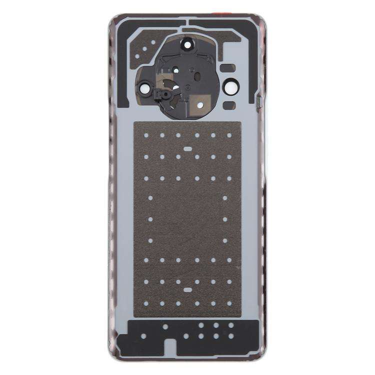 For Honor X9b Back Cover with Camera Lens Cover(Silver)