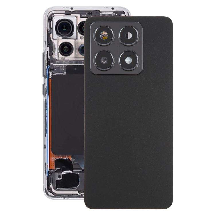 For Xiaomi 14T OEM Back Cover with Camera Lens Cover(Black)