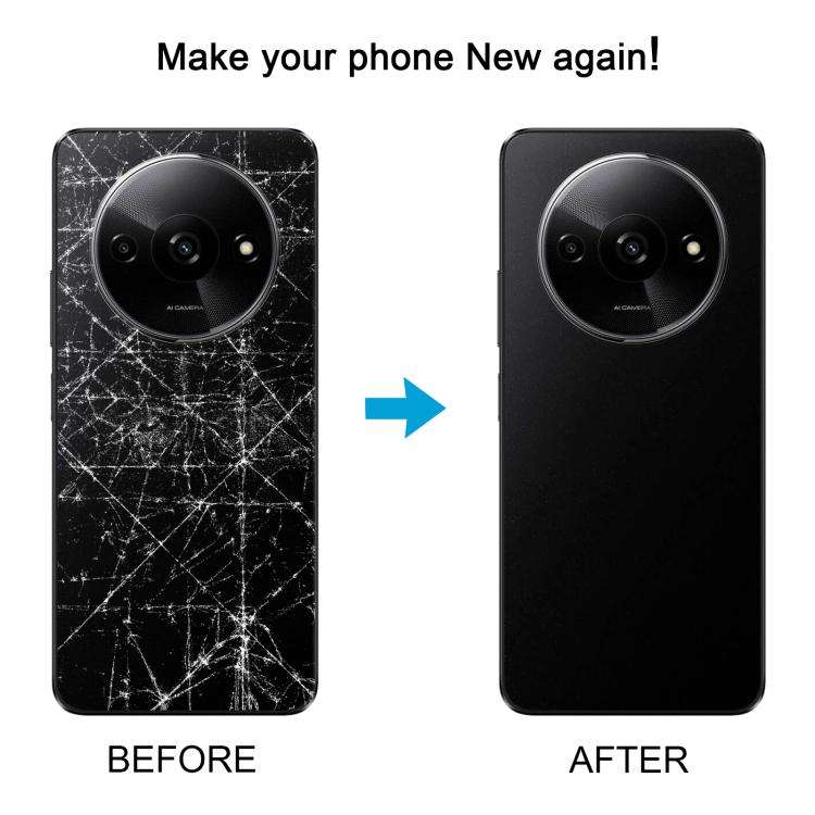 For Xiaomi Redmi A3x 4G OEM Back Cover(Black)
