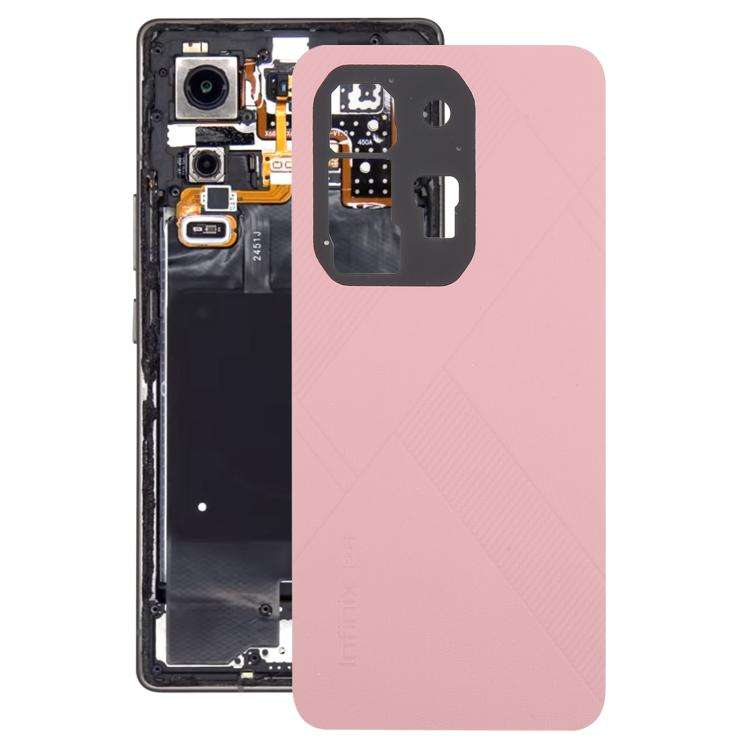 For Infinix Note 50x 5G X6857B Original Leather Back Cover(Pink)
