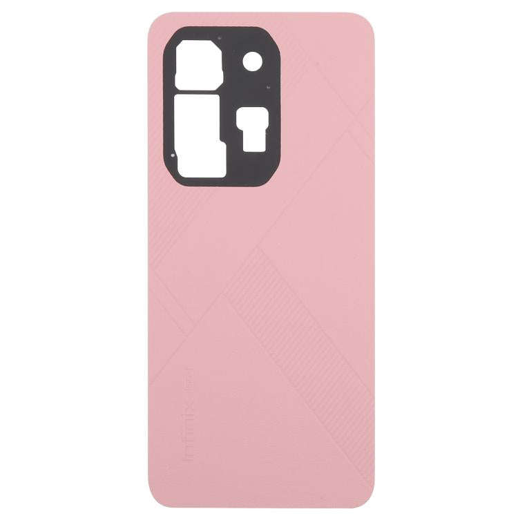 For Infinix Note 50x 5G X6857B Original Leather Back Cover(Pink)