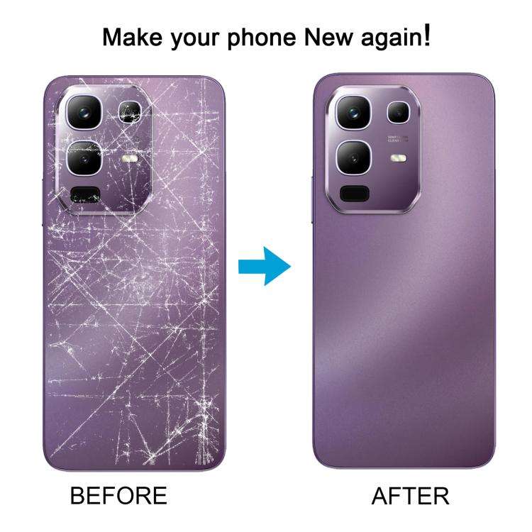 For Infinix Note 50x 5G X6857B Original Leather Back Cover(Pink)