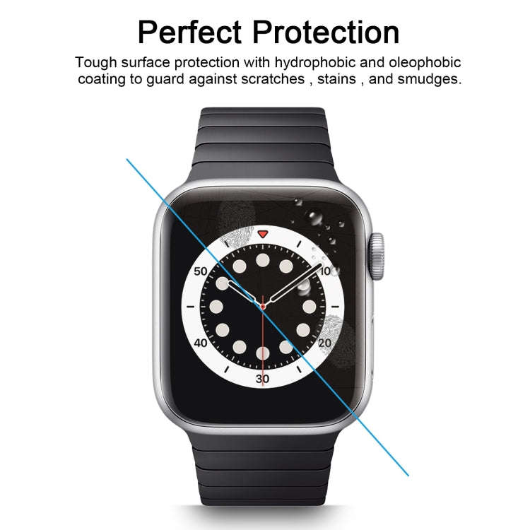 For Apple Watch Edition 38mm 38mm Dial Diameter 9H+ Surface Hardness 2.5D Explosion-proof Tempere...
