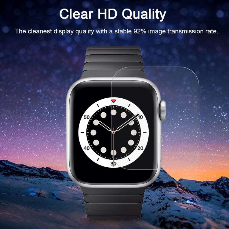 For Apple Watch Edition 38mm 38mm Dial Diameter 9H+ Surface Hardness 2.5D Explosion-proof Tempere...