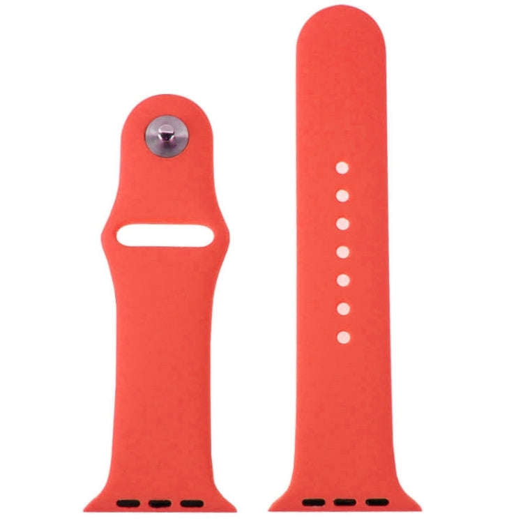 For Apple Watch Sport 38mm High-performance Rubber Sport Watch Band with Pin-and-tuck Closure(Mag...