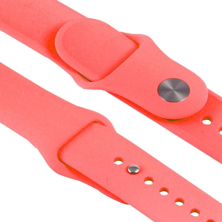 For Apple Watch Sport 38mm High-performance Rubber Sport Watch Band with Pin-and-tuck Closure(Mag...