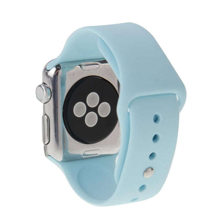 For Apple Watch Sport 38mm High-performance Rubber Sport Watch Band with Pin-and-tuck Closure(Bab...